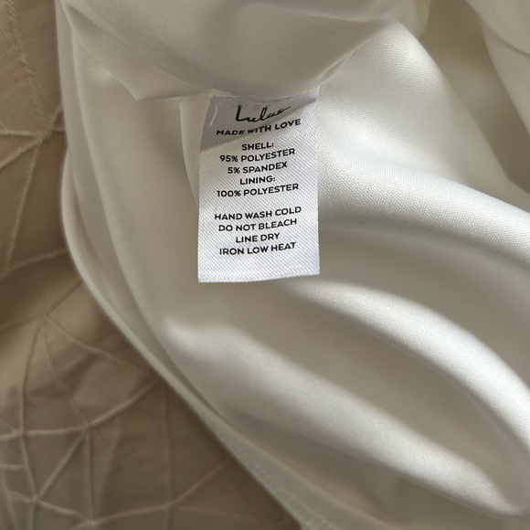 Lulu’s, You’re a Gift, white midi dress - Picture 5 of 8